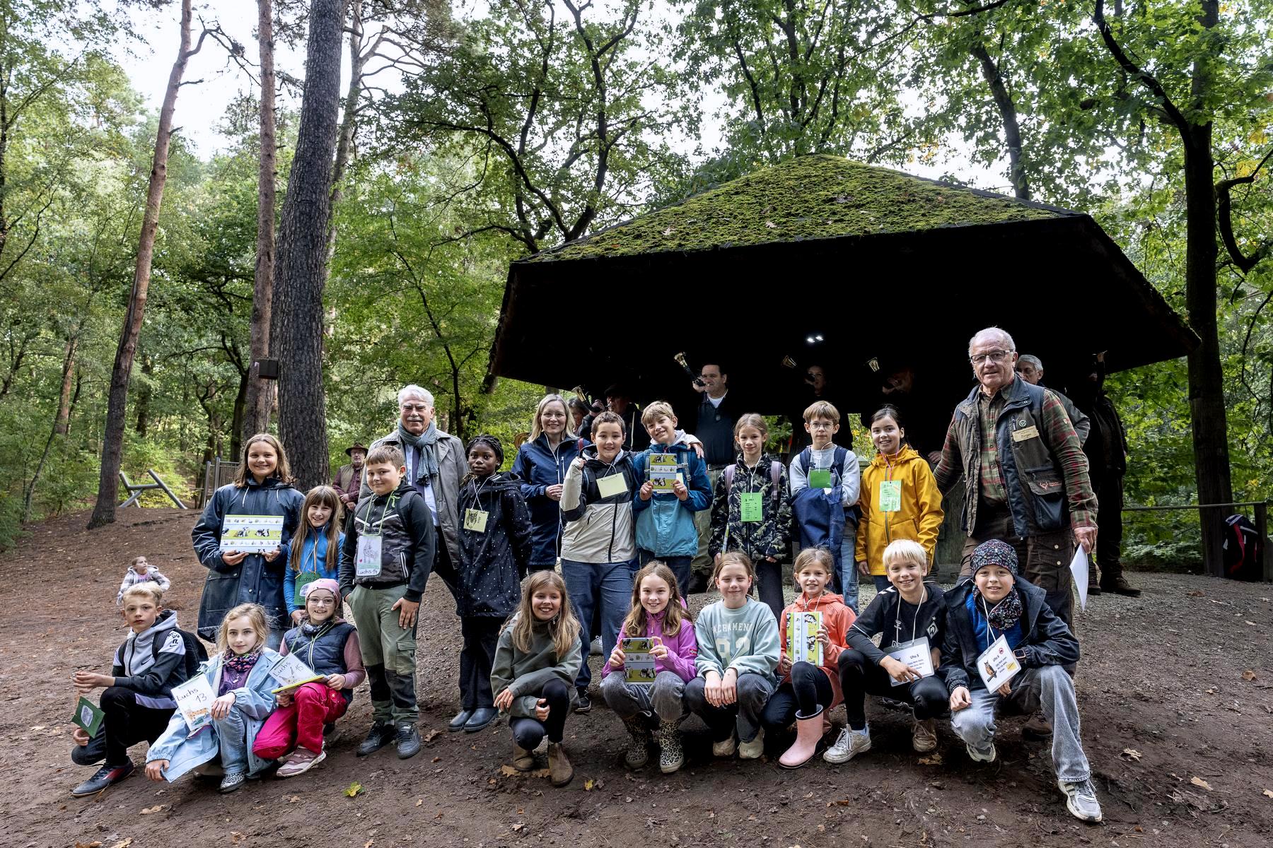 Erfolgreiche Waldjugendspiele für die Grundschule Uesen